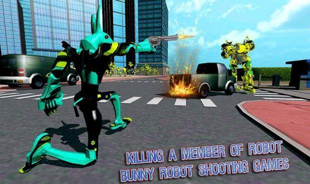 兔子机器人大战坦克v1.1截图1